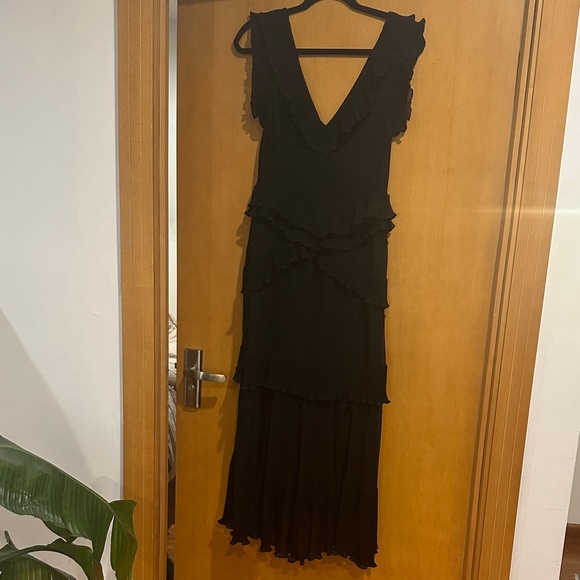 Zimmerman Black Ruffled Dress - Picture 5 of 6